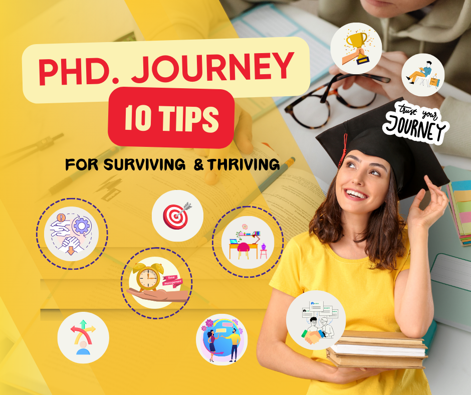 Ph.D. Journey: 10 Tips for Surviving and Thriving