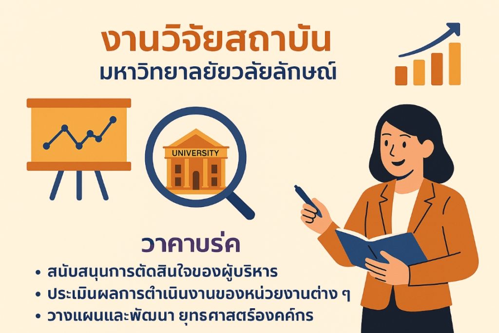 งานวิจัยสถาบัน