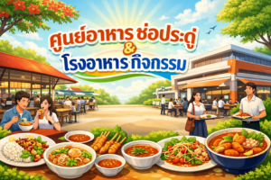 ศูนย์อาหารช่อประดู่และโรงอาหารกิจกรรม