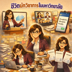 ชีวิตนักวิชาการในมหาวิทยาลัย