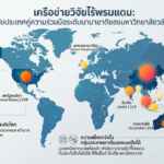ผลงานตีพิมพ์เผยแพร่ที่มีความร่วมมือระดับนานาชาติ มหาวิทยาลัยวลัยลักษณ์ ปี พ.ศ. 2564–2568