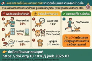 🐶 น้องหมาอยู่บ้านคนเดียวแล้วเครียด...สังเกตได้อย่างไร?