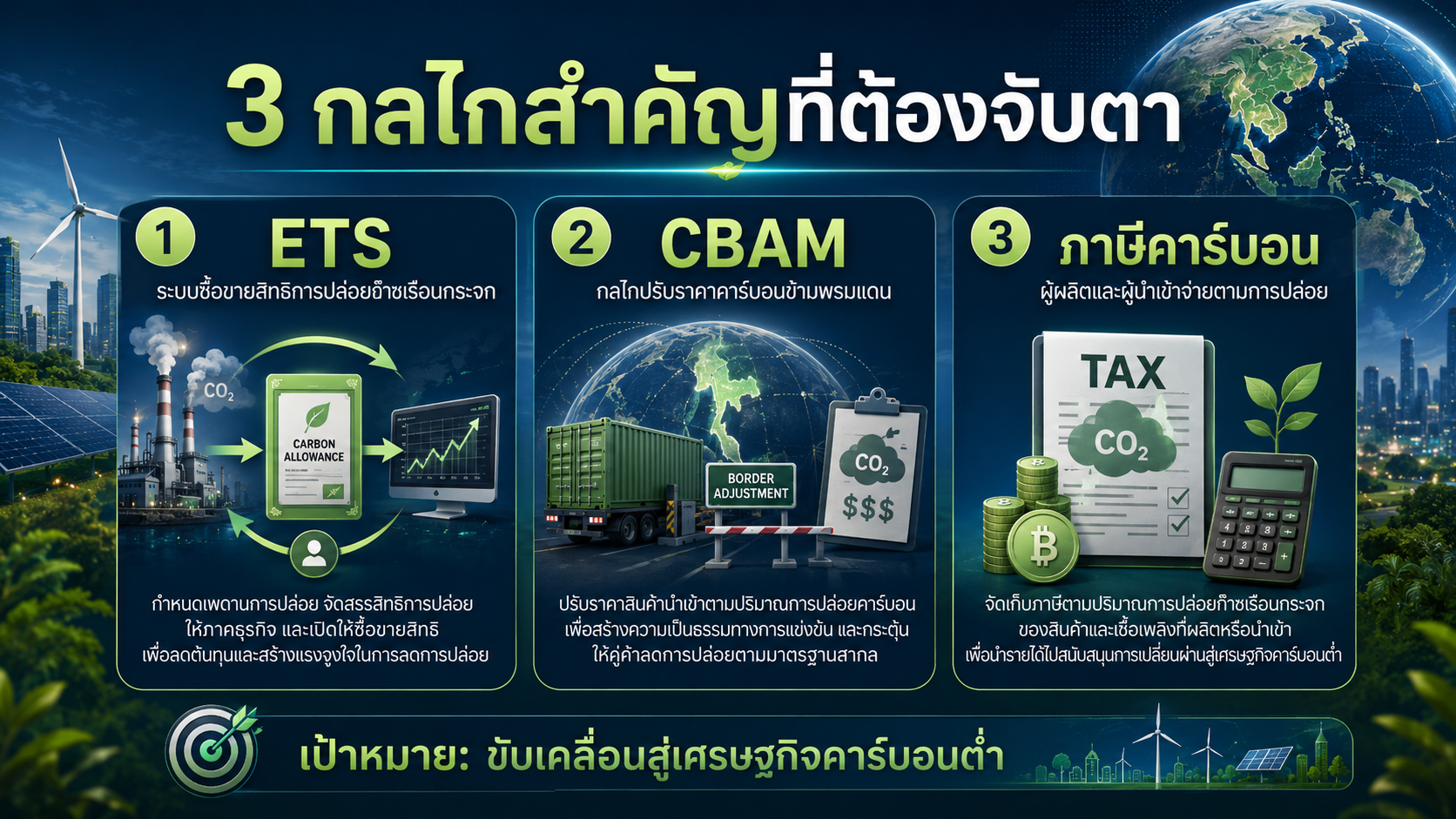 3 กลไกสำคัญที่ภาคธุรกิจต้องจับตา