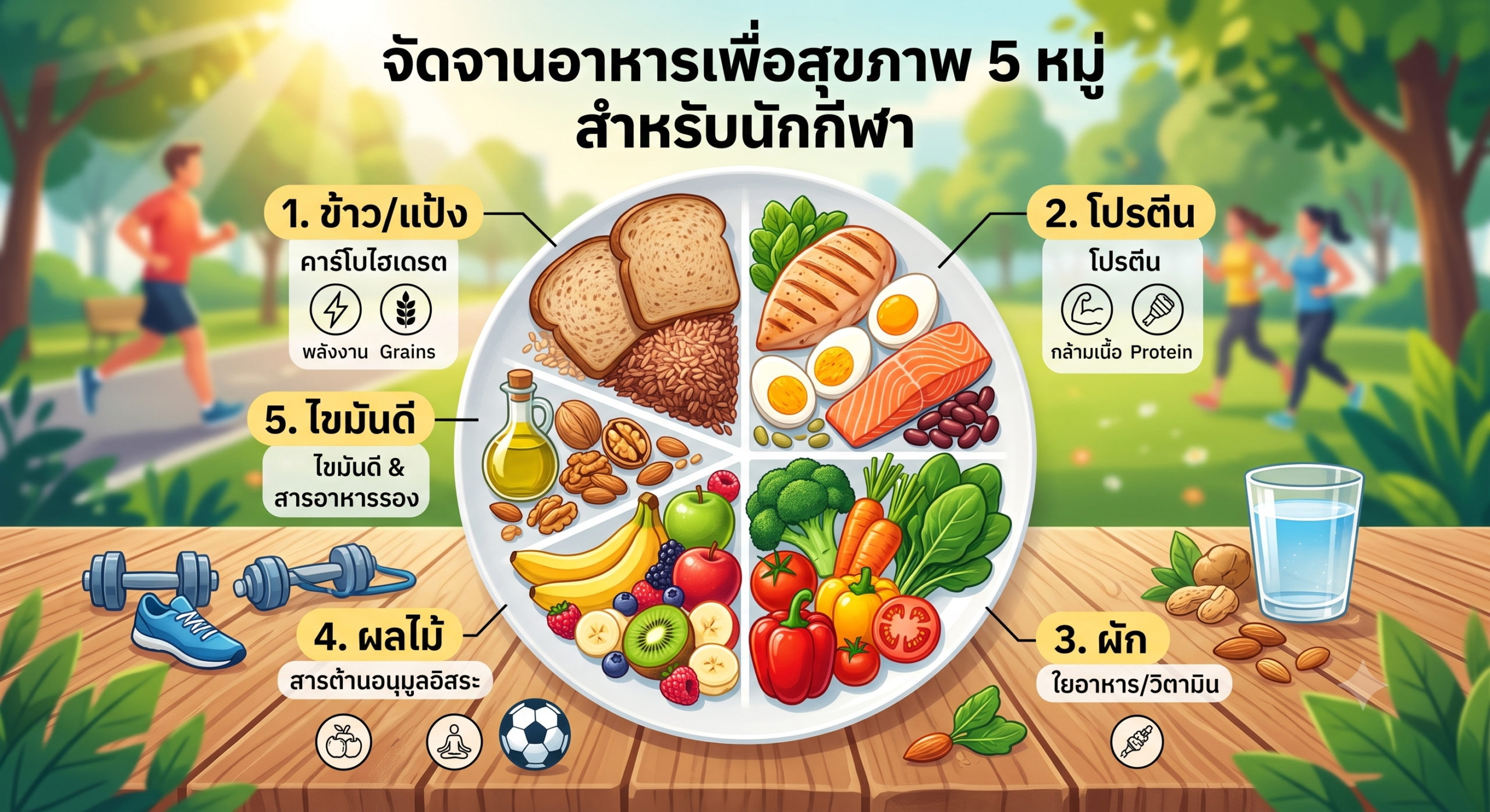 ภาพประกอบบล็อก-02_โภชนาการสำหรับนักกีฬา