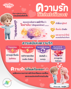 ความรัก ใช้หัวใจหรือใช้สมอง?