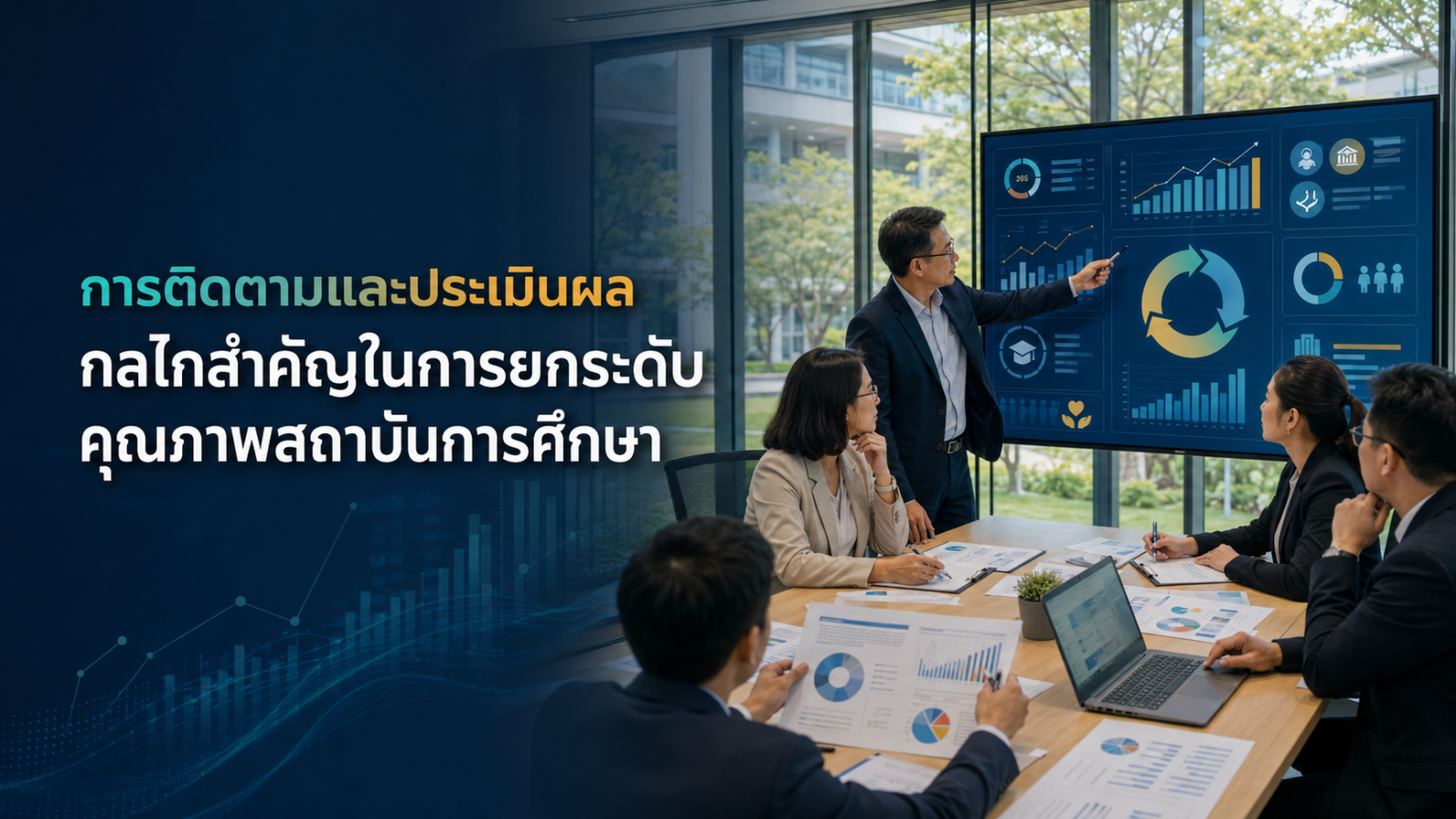 การติดตามและประเมินผล: กลไกสำคัญในการยกระดับคุณภาพสถาบันการศึกษา