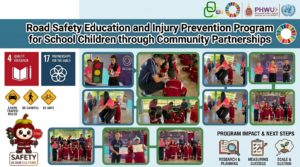 Road Safety Education and Injury Prevention Program for School Children through Community Partnerships