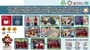 Road Safety Education and Injury Prevention Program for School Children through Community Partnerships